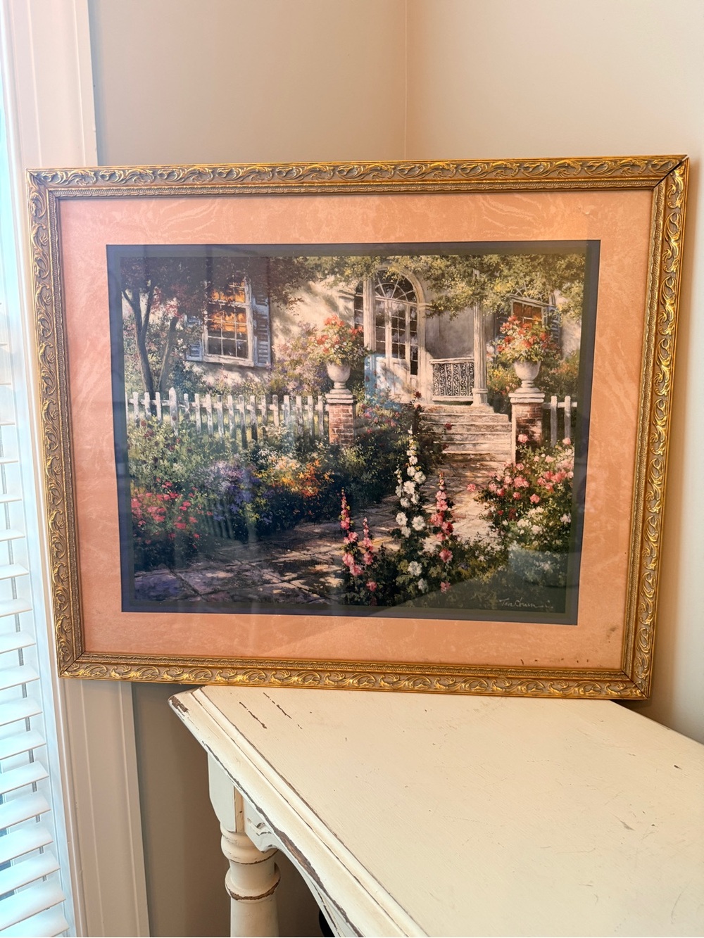 Home Interior Matted Framed Picture